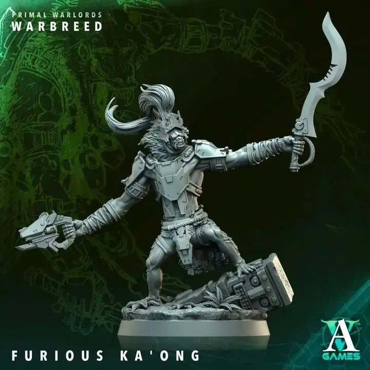 Primal Warlords - Warbreed - STL Bundle - Archvillain Games