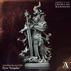 Pyre Templar - STL - Archvillain Games