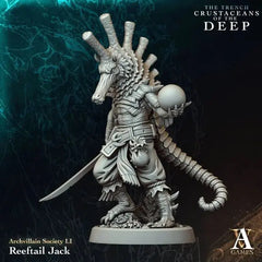 Reeftail Jack - STL - Archvillain Games