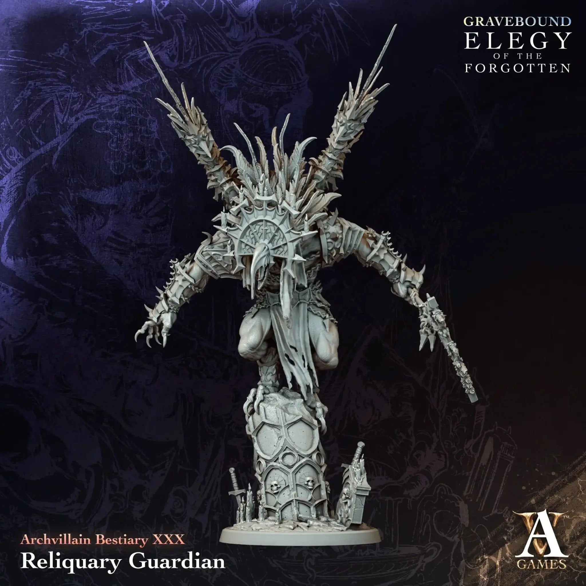 Reliquary Guardian - STL - Archvillain Games