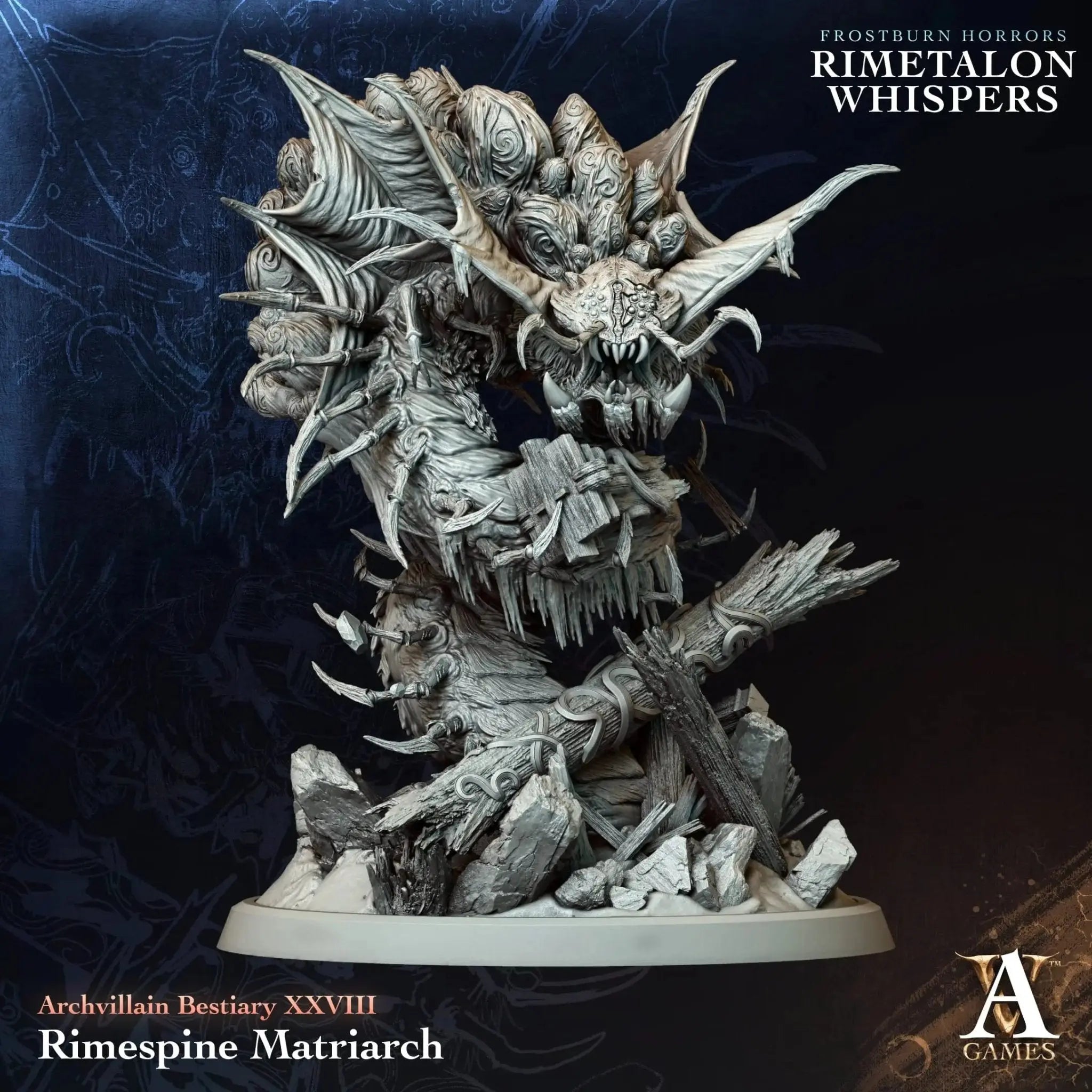 Rimespine Matriarch - STL - Archvillain Games