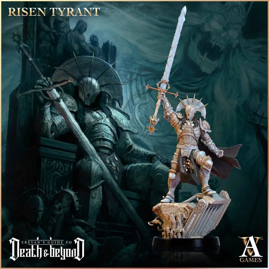 Risen Tyrant - Digital Miniature STL - Archvillain Games