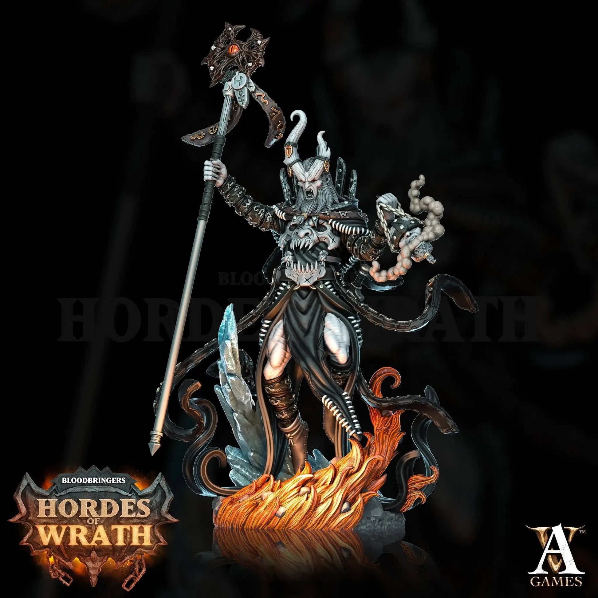 Rubeus Wrathcaller - STL - Archvillain Games