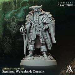 Samson - Wereshark Corsair - STL - Archvillain Games