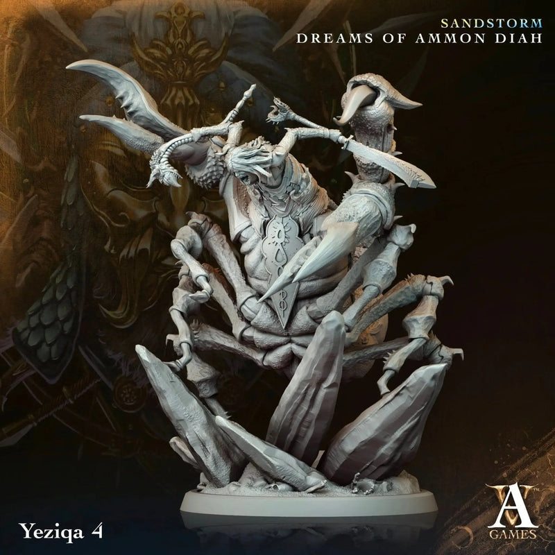 Sandstorm - Dreams of Ammon Diah - STL Bundle - Archvillain Games