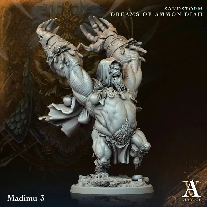 Sandstorm - Dreams of Ammon Diah - STL Bundle - Archvillain Games
