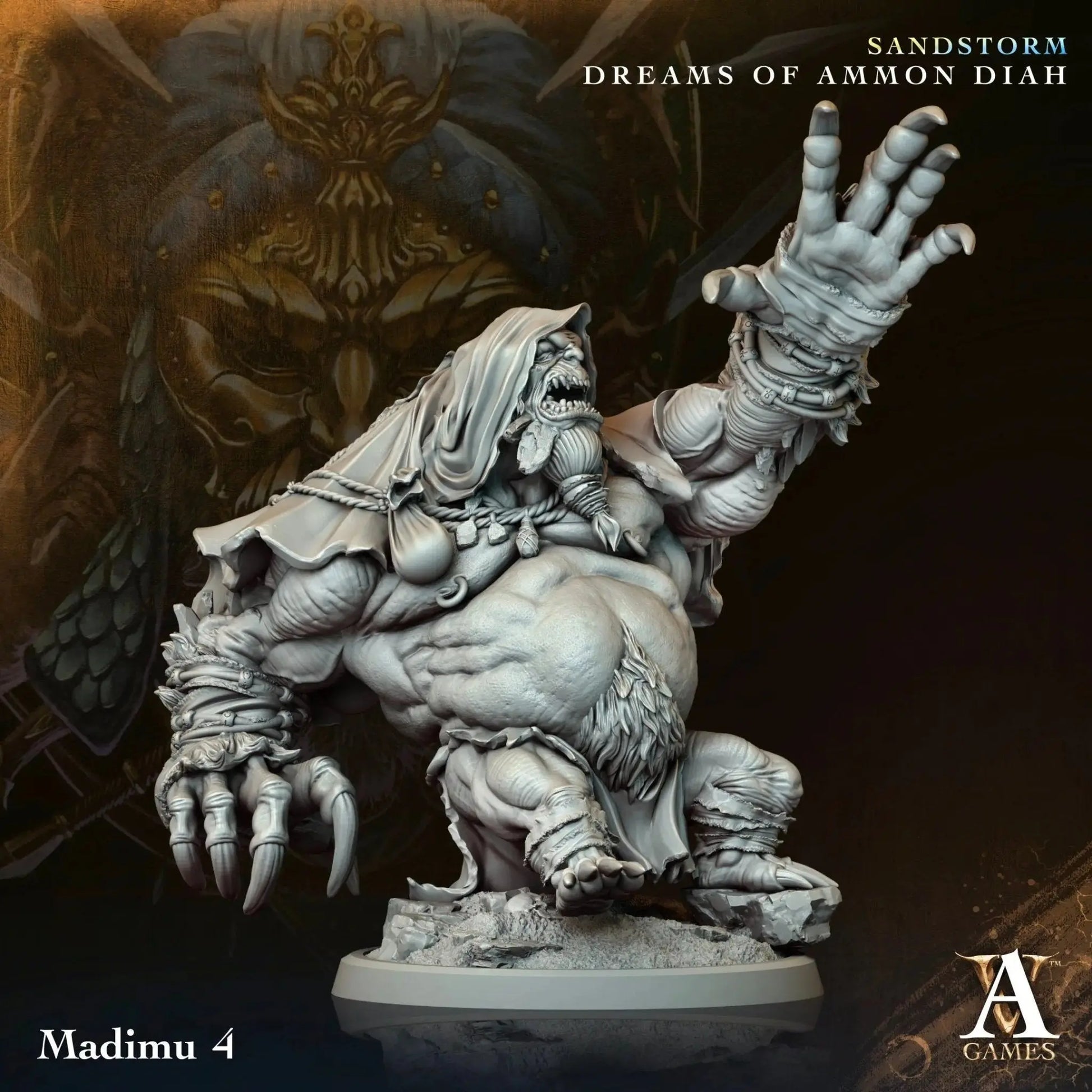 Sandstorm - Dreams of Ammon Diah - STL Bundle - Archvillain Games