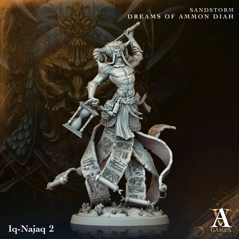 Sandstorm - Dreams of Ammon Diah - STL Bundle - Archvillain Games