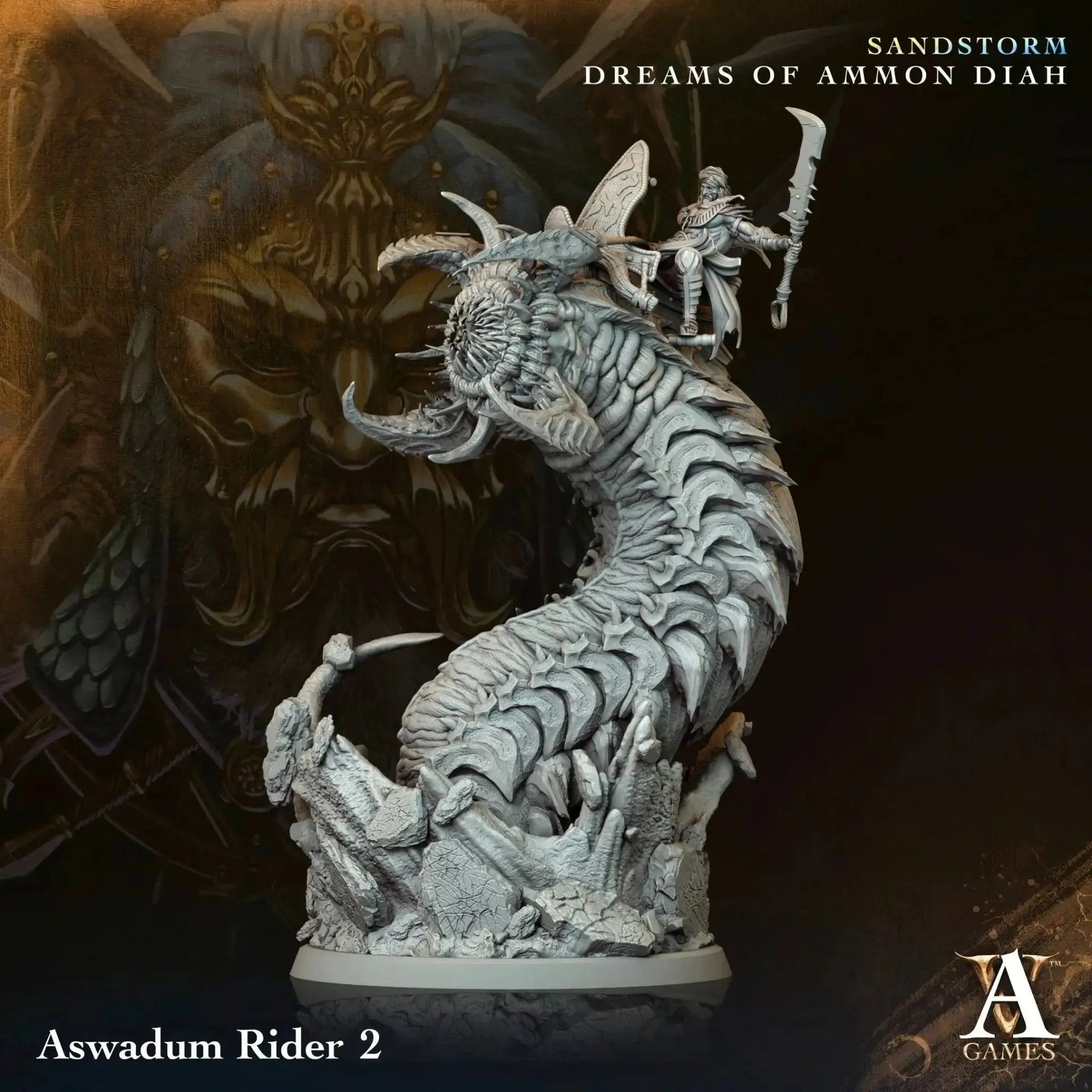 Sandstorm - Dreams of Ammon Diah - STL Bundle - Archvillain Games