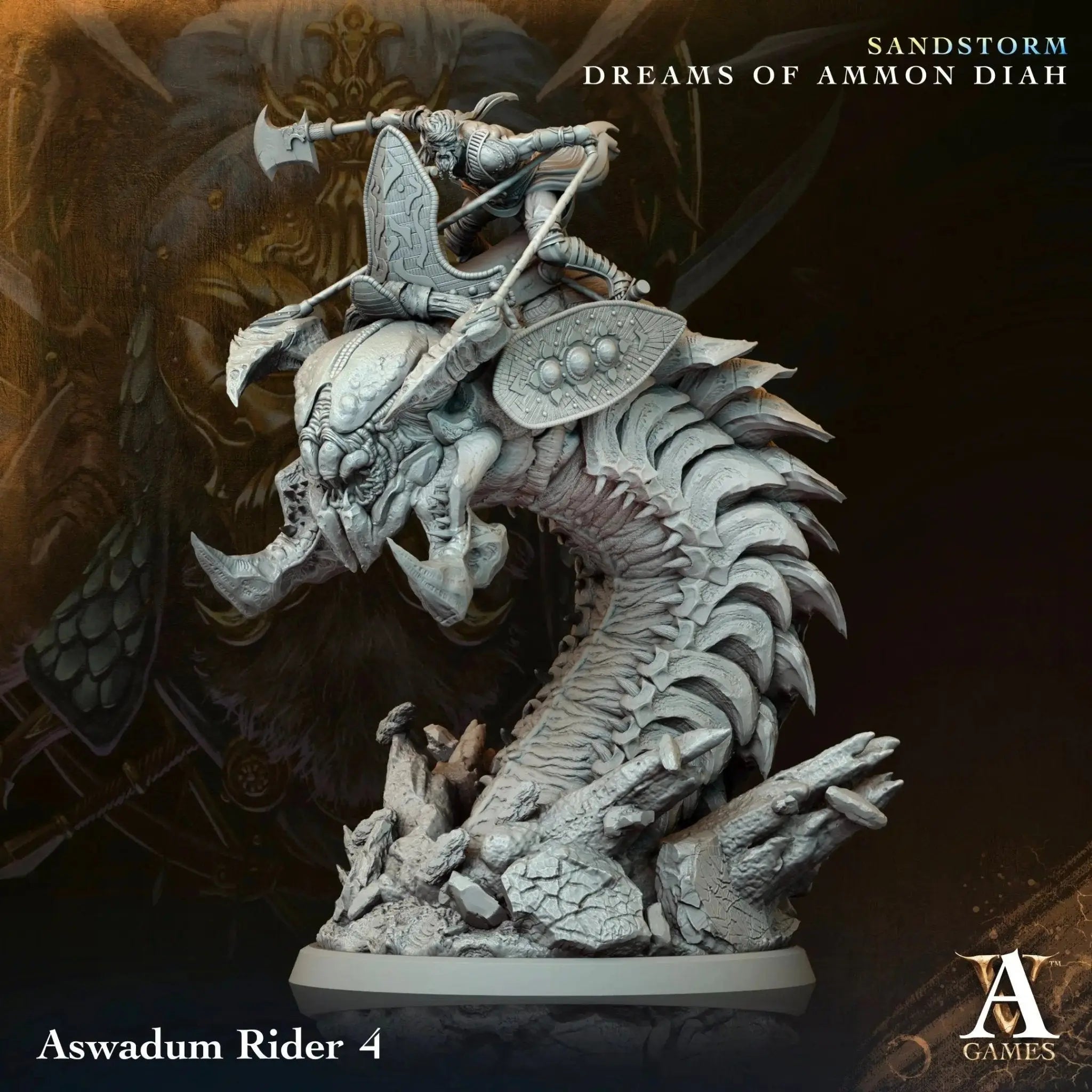 Sandstorm - Dreams of Ammon Diah - STL Bundle - Archvillain Games
