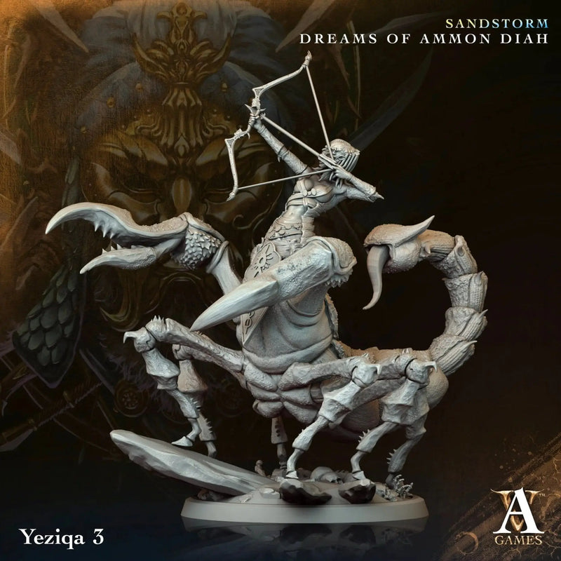 Sandstorm - Dreams of Ammon Diah - STL Bundle - Archvillain Games