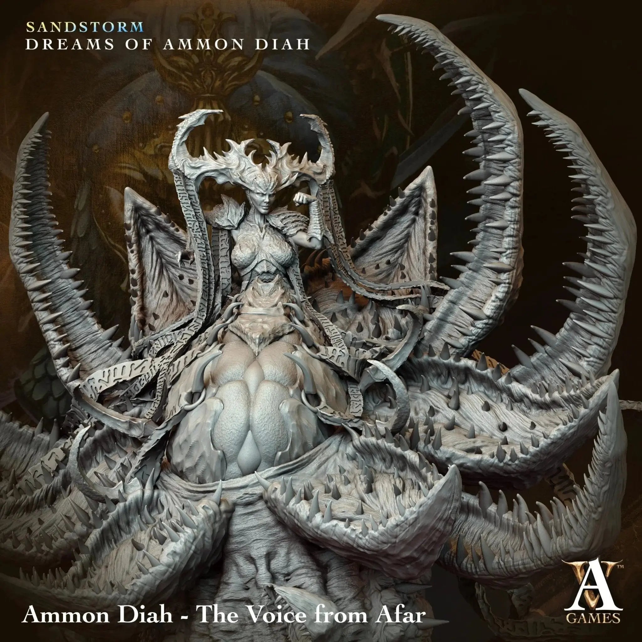 Sandstorm - Dreams of Ammon Diah - STL Bundle - Archvillain Games
