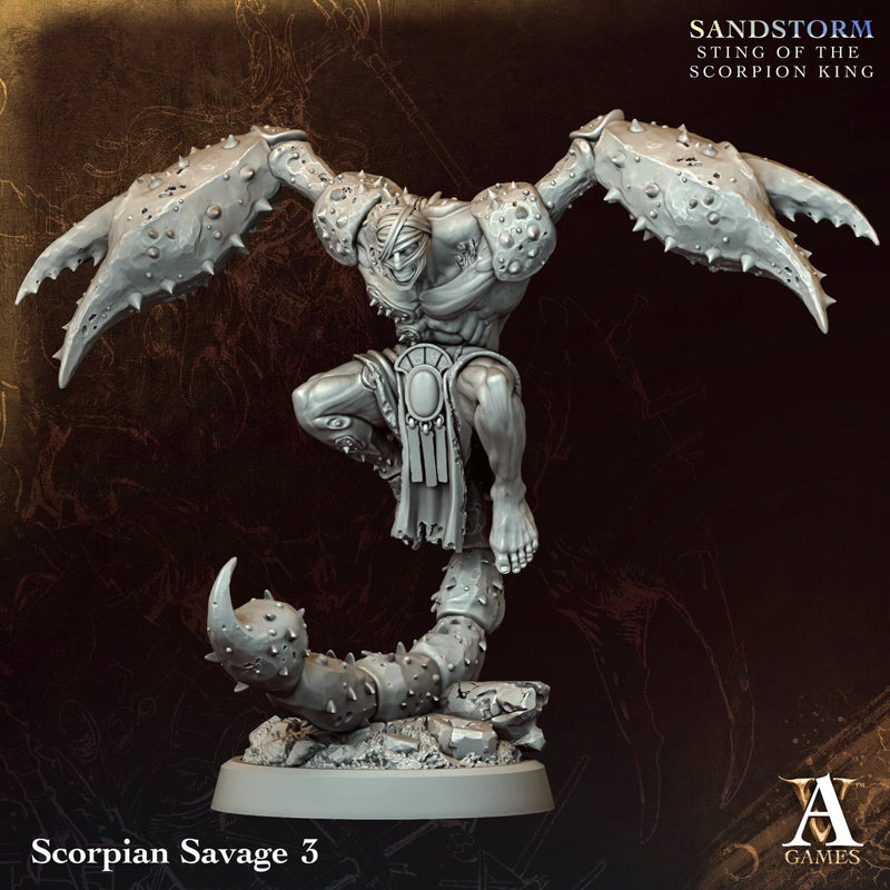 Sandstorm - Sting of the Scorpion King STL Bundle - Archvillain Games