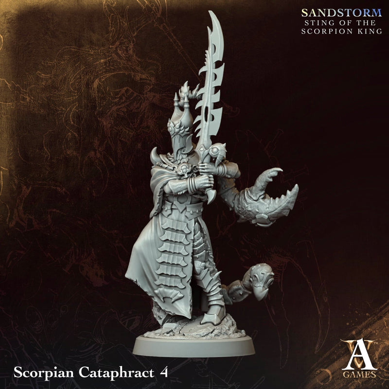Sandstorm - Sting of the Scorpion King STL Bundle - Archvillain Games