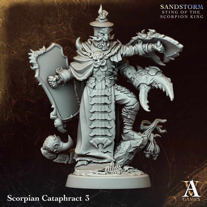 Sandstorm - Sting of the Scorpion King STL Bundle - Archvillain Games