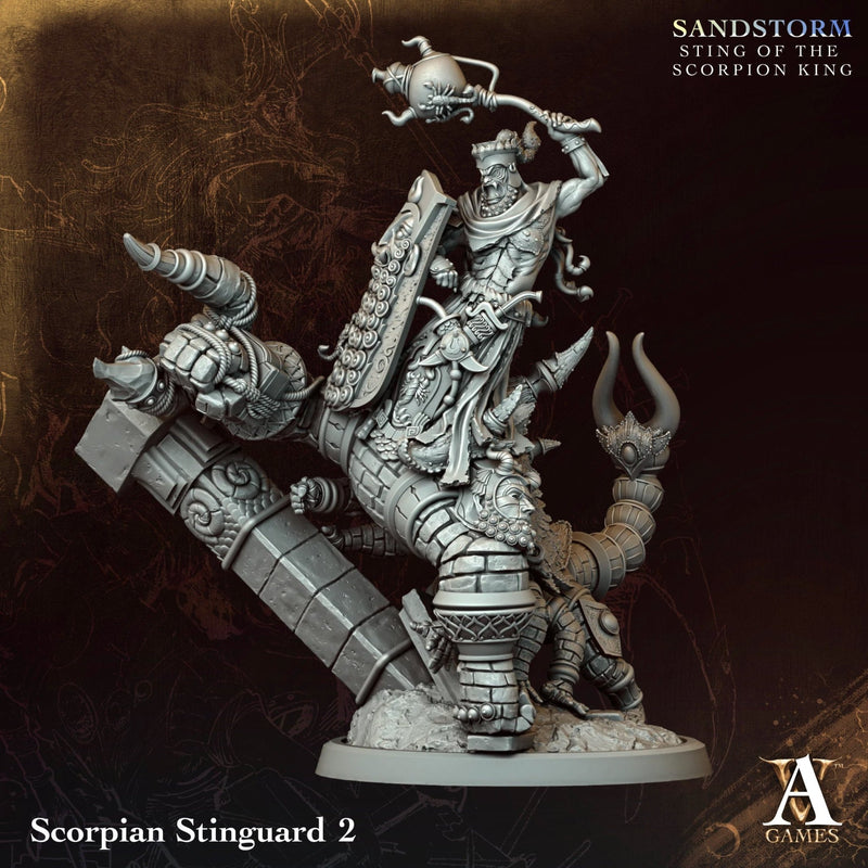 Sandstorm - Sting of the Scorpion King STL Bundle - Archvillain Games