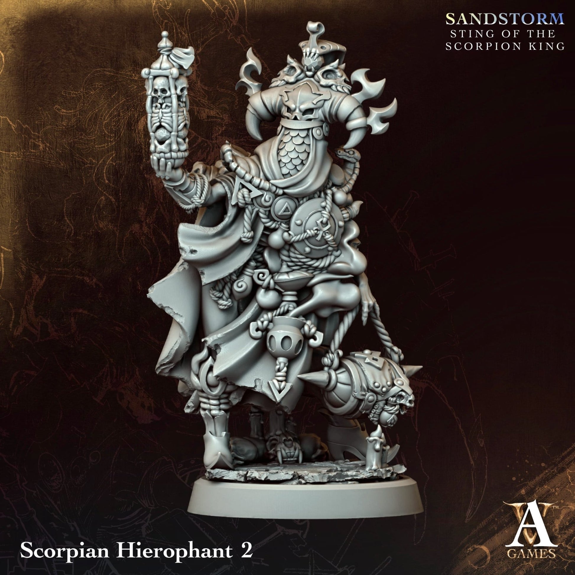 Sandstorm - Sting of the Scorpion King STL Bundle - Archvillain Games