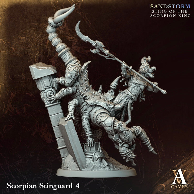 Sandstorm - Sting of the Scorpion King STL Bundle - Archvillain Games