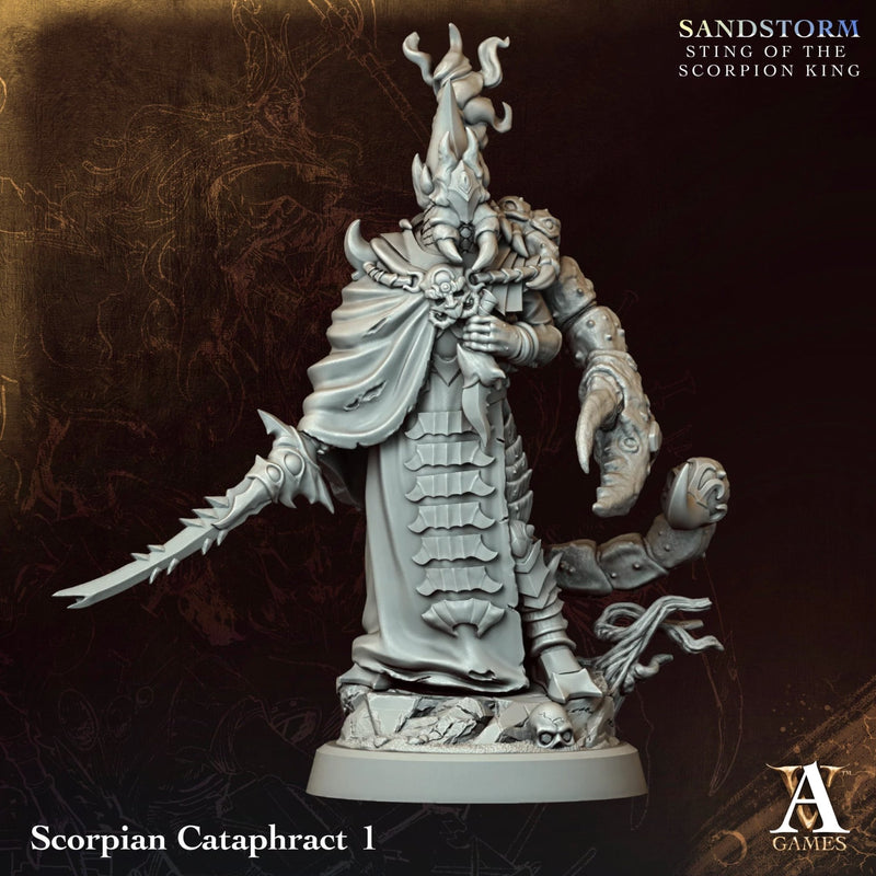Sandstorm - Sting of the Scorpion King STL Bundle - Archvillain Games