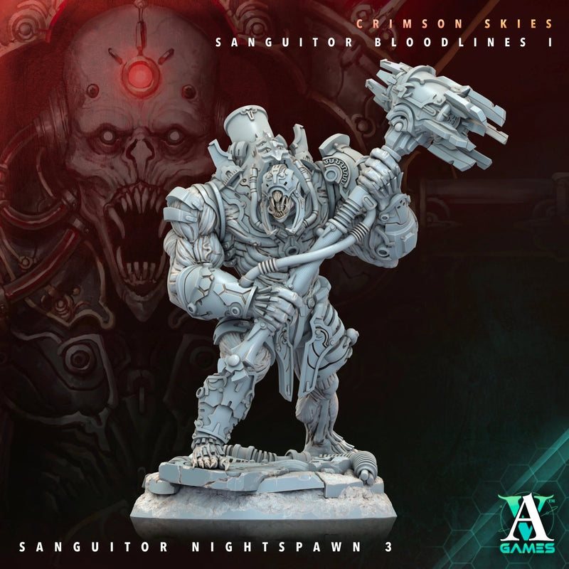 Sanguitor Bloodlords - Sanguitor Bloodlines - STL Bundle - Archvillain Games