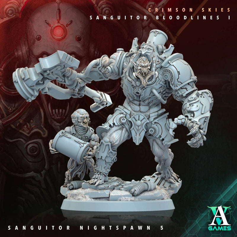 Sanguitor Bloodlords - Sanguitor Bloodlines - STL Bundle - Archvillain Games