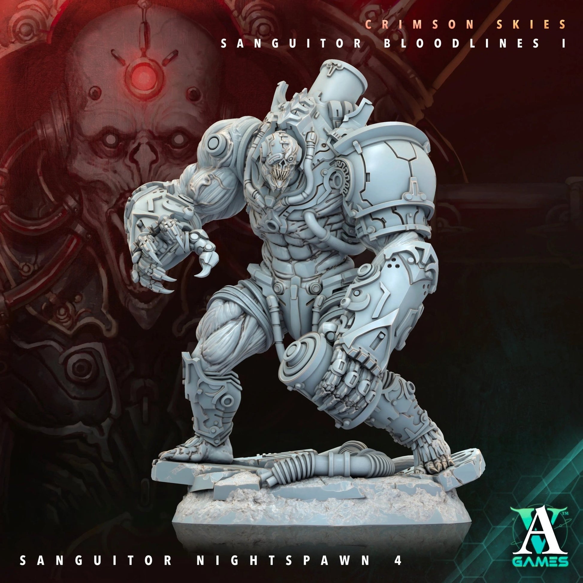 Sanguitor Bloodlords - Sanguitor Bloodlines - STL Bundle - Archvillain Games