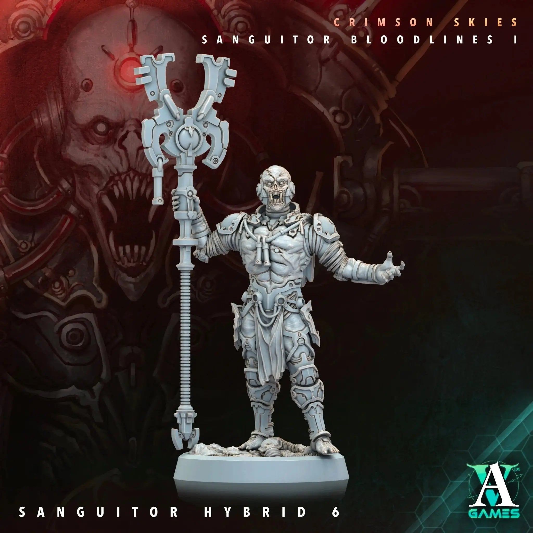 Sanguitor Bloodlords - Sanguitor Bloodlines - STL Bundle - Archvillain Games