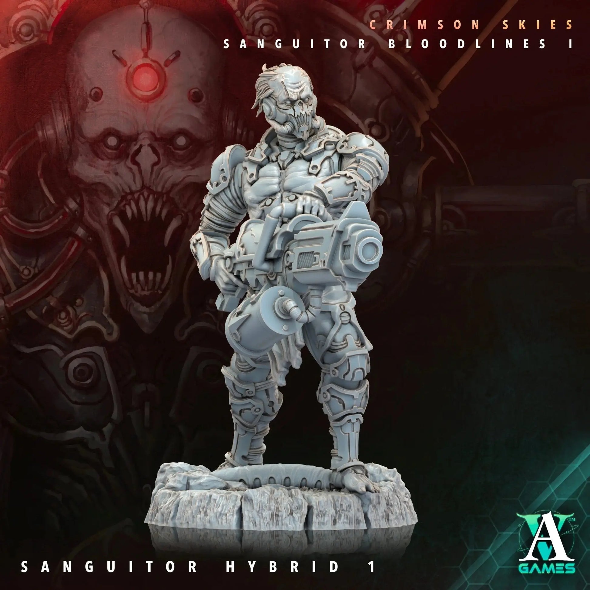 Sanguitor Bloodlords - Sanguitor Bloodlines - STL Bundle - Archvillain Games