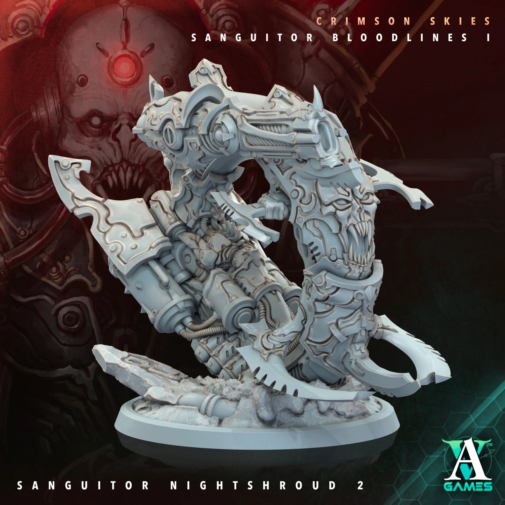 Sanguitor Bloodlords - Sanguitor Bloodlines - STL Bundle - Archvillain Games