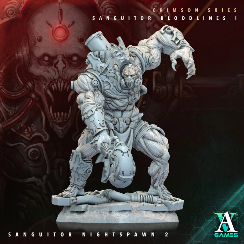 Sanguitor Bloodlords - Sanguitor Bloodlines - STL Bundle - Archvillain Games
