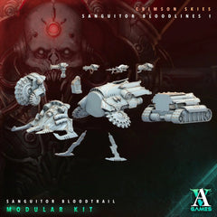 Sanguitor Bloodlords - Sanguitor Bloodlines - STL Bundle - Archvillain Games