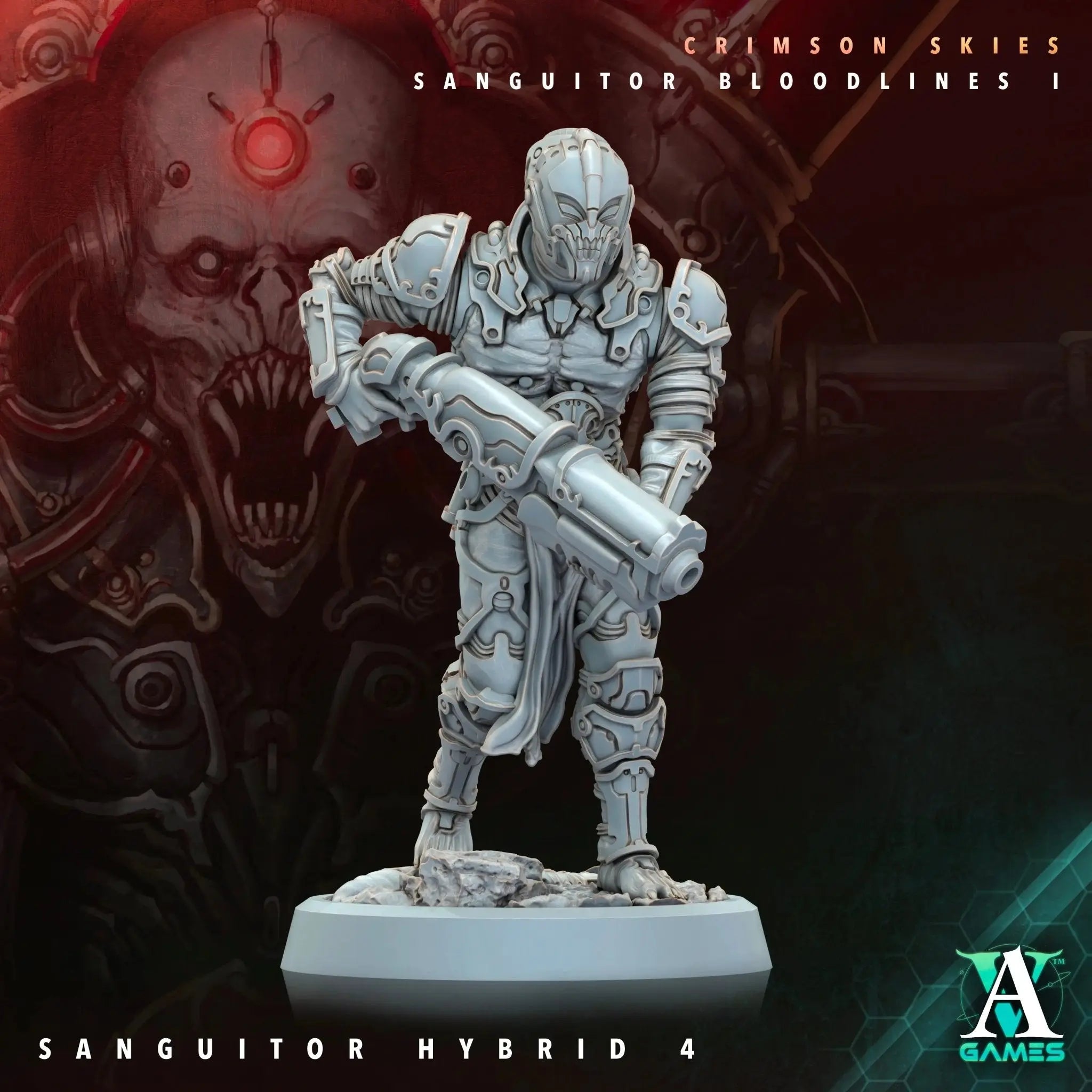 Sanguitor Bloodlords - Sanguitor Bloodlines - STL Bundle - Archvillain Games