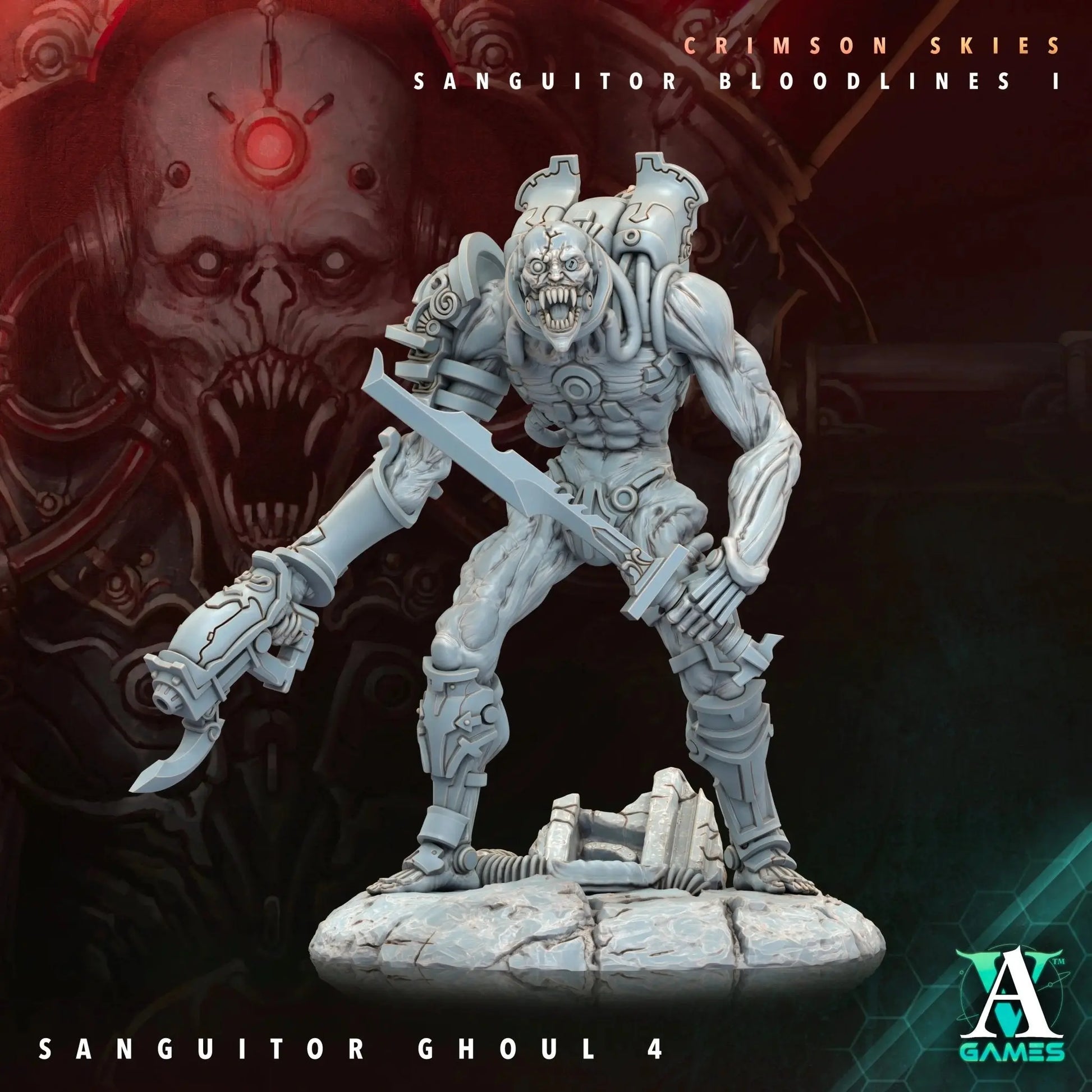 Sanguitor Bloodlords - Sanguitor Bloodlines - STL Bundle - Archvillain Games