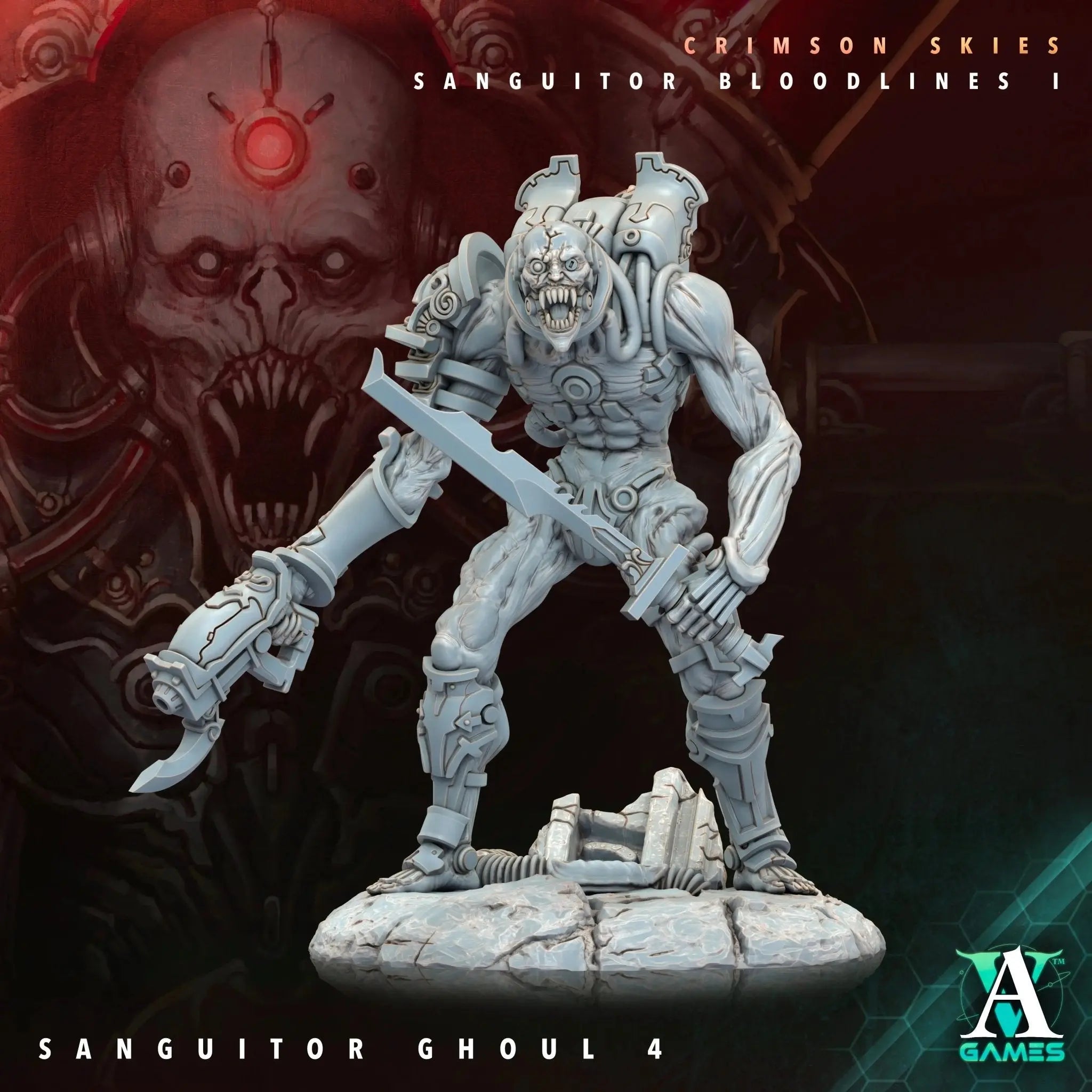 Sanguitor Bloodlords - Sanguitor Bloodlines - STL Bundle - Archvillain Games