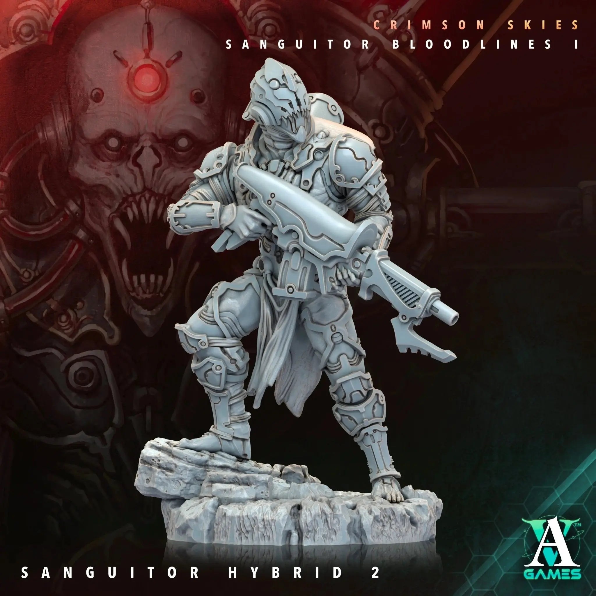Sanguitor Bloodlords - Sanguitor Bloodlines - STL Bundle - Archvillain Games