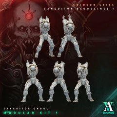 Sanguitor Bloodlords - Sanguitor Bloodlines - STL Bundle - Archvillain Games