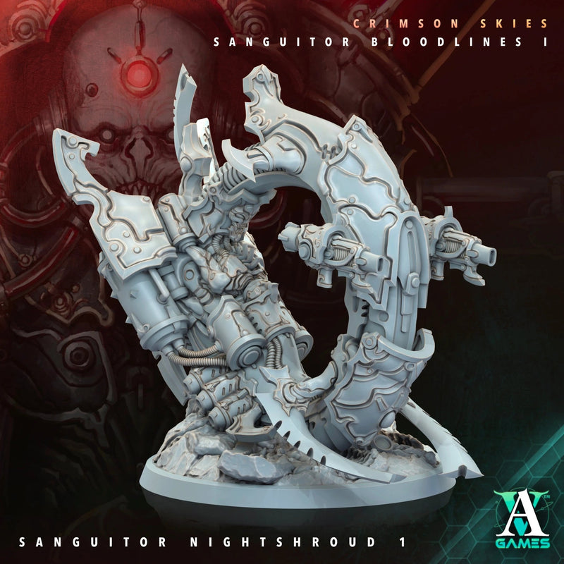 Sanguitor Bloodlords - Sanguitor Bloodlines - STL Bundle - Archvillain Games