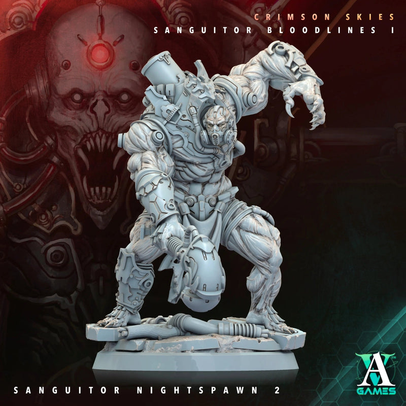 Sanguitor Bloodlords - Sanguitor Bloodlines - STL Bundle - Archvillain Games