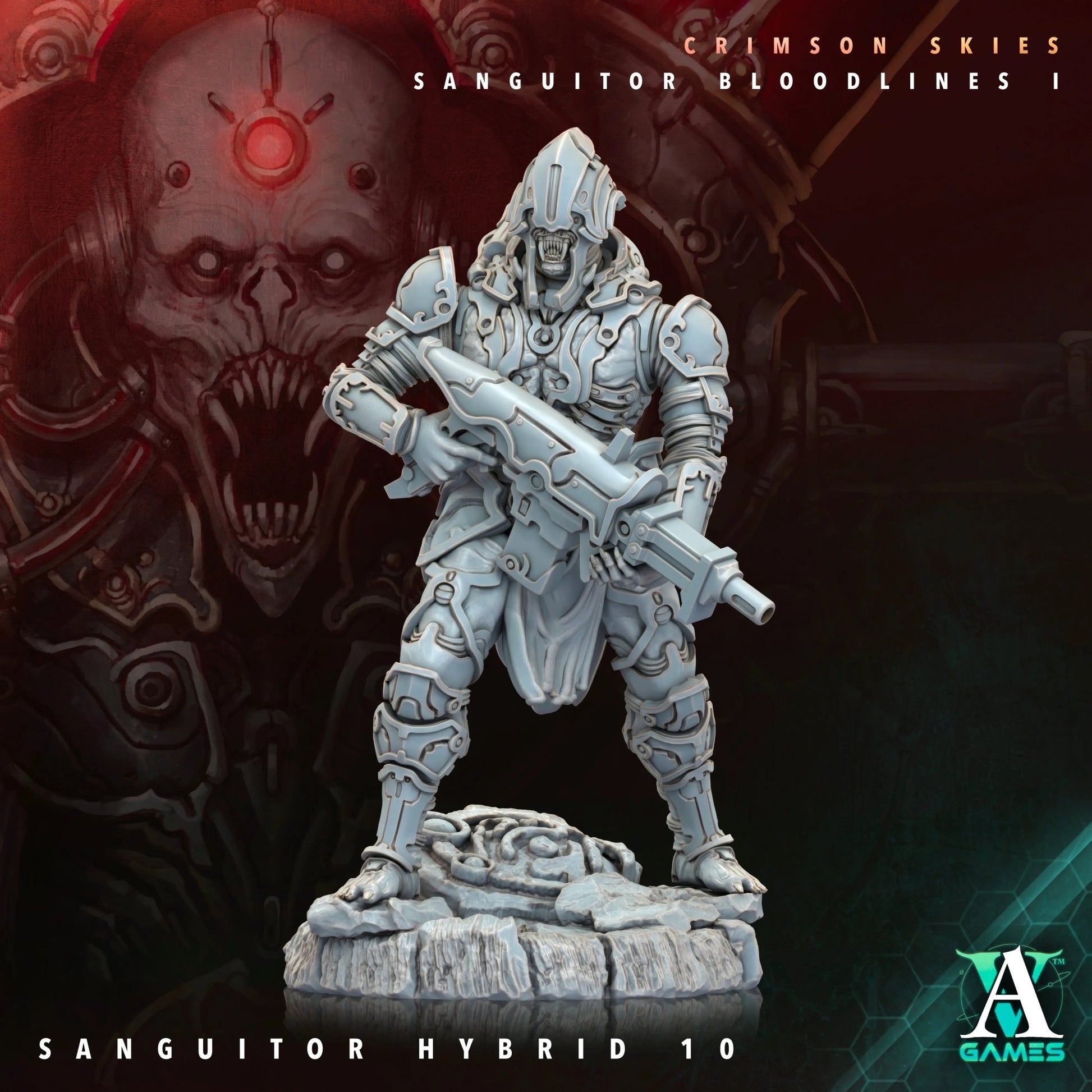 Sanguitor Bloodlords - Sanguitor Bloodlines - STL Bundle - Archvillain Games