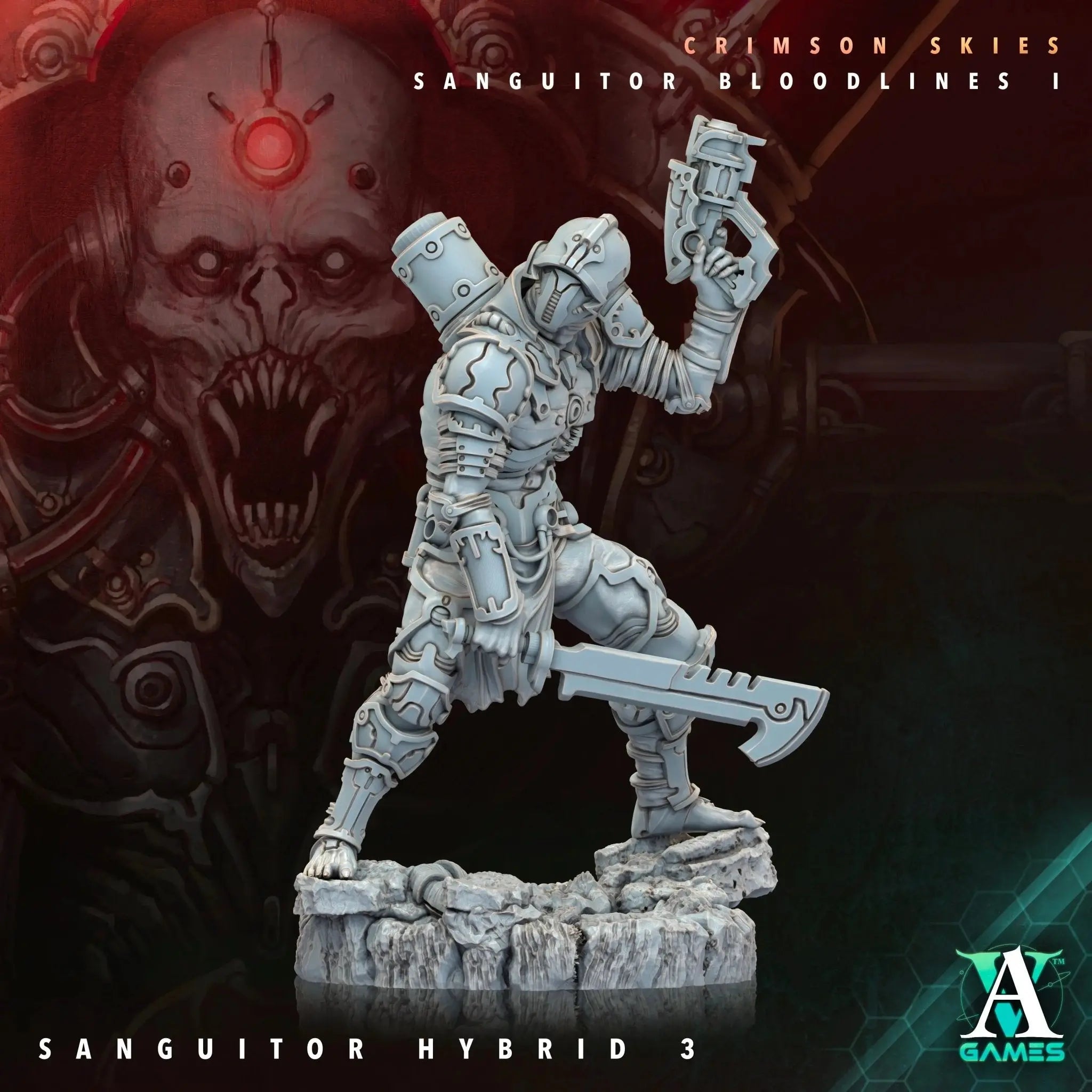Sanguitor Bloodlords - Sanguitor Bloodlines - STL Bundle - Archvillain Games