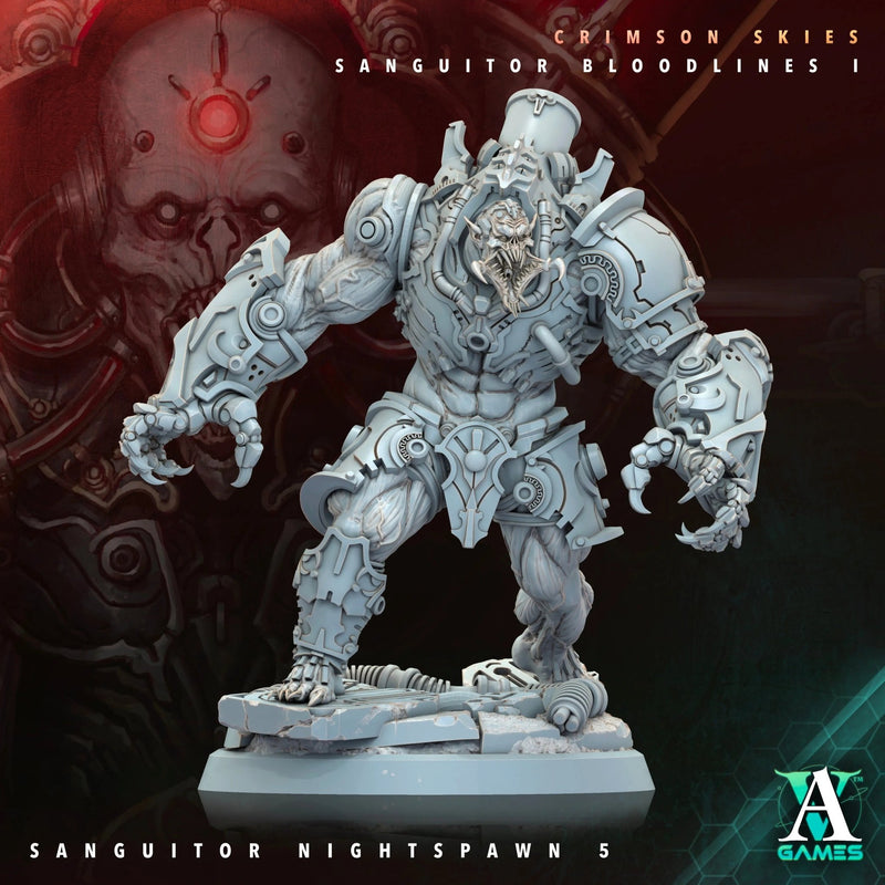 Sanguitor Bloodlords - Sanguitor Bloodlines - STL Bundle - Archvillain Games