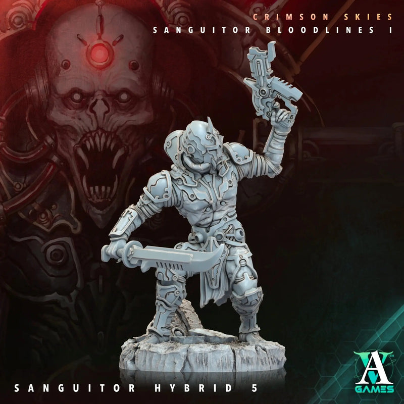 Sanguitor Bloodlords - Sanguitor Bloodlines - STL Bundle - Archvillain Games