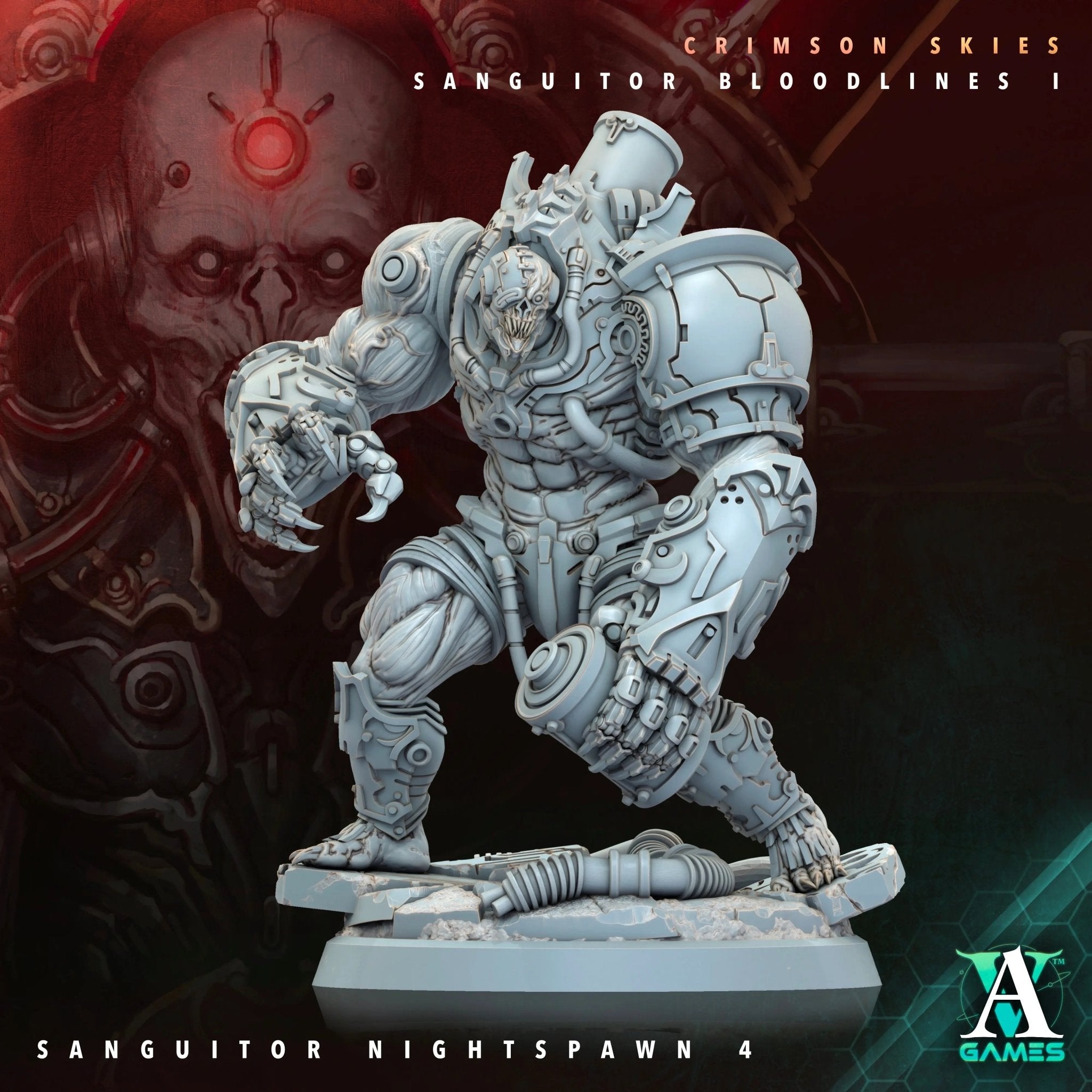 Sanguitor Bloodlords - Sanguitor Bloodlines - STL Bundle - Archvillain Games
