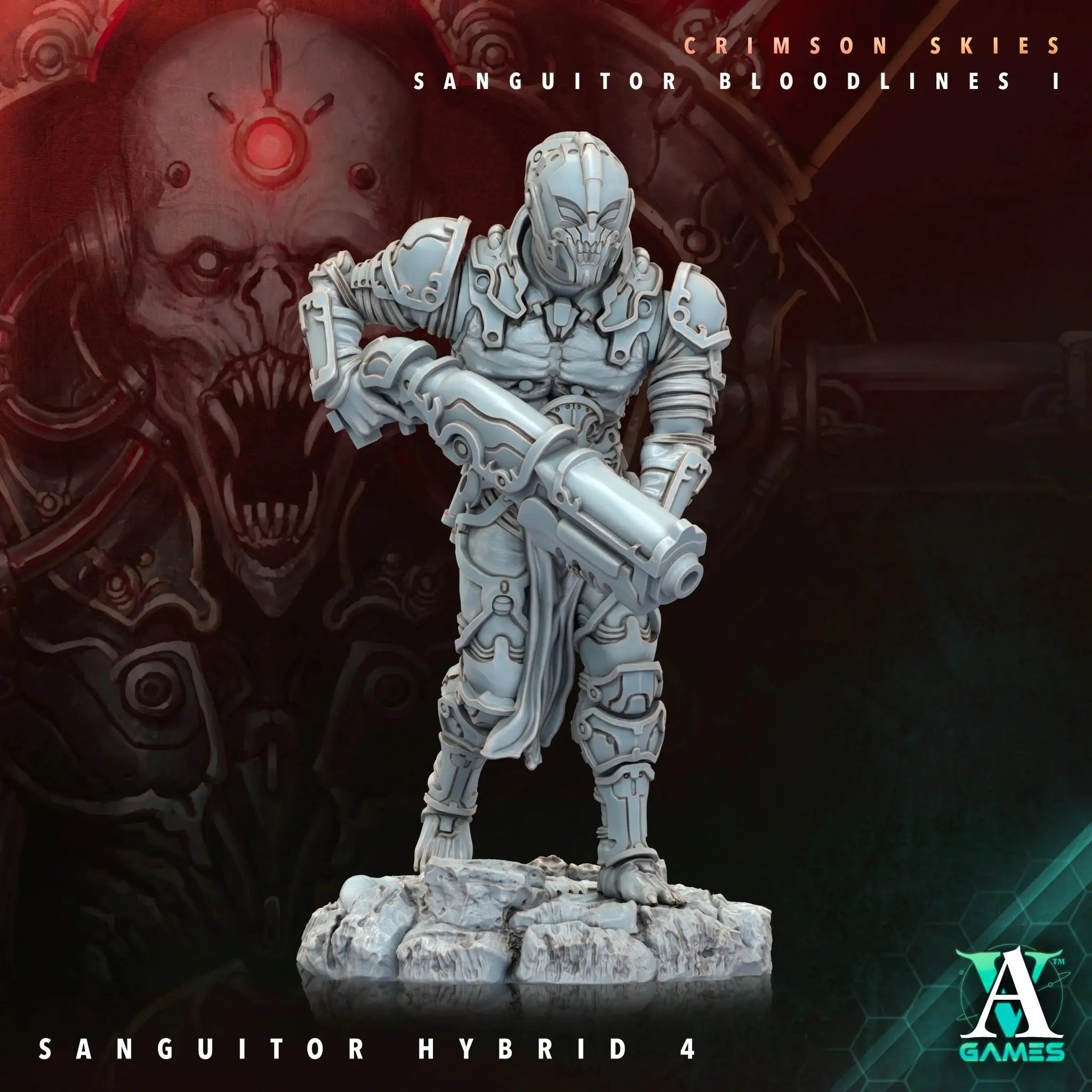 Sanguitor Bloodlords - Sanguitor Bloodlines - STL Bundle - Archvillain Games