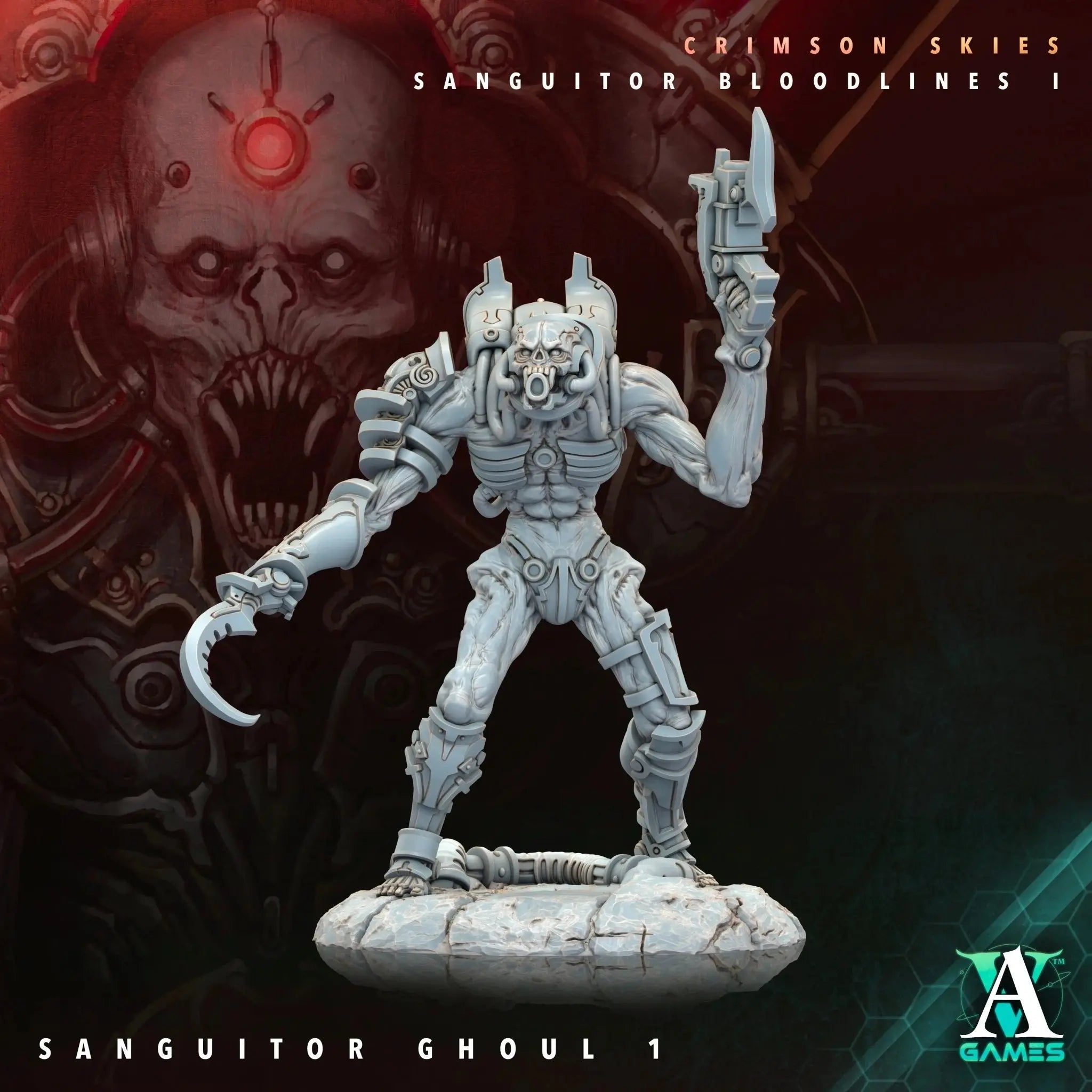 Sanguitor Bloodlords - Sanguitor Bloodlines - STL Bundle - Archvillain Games