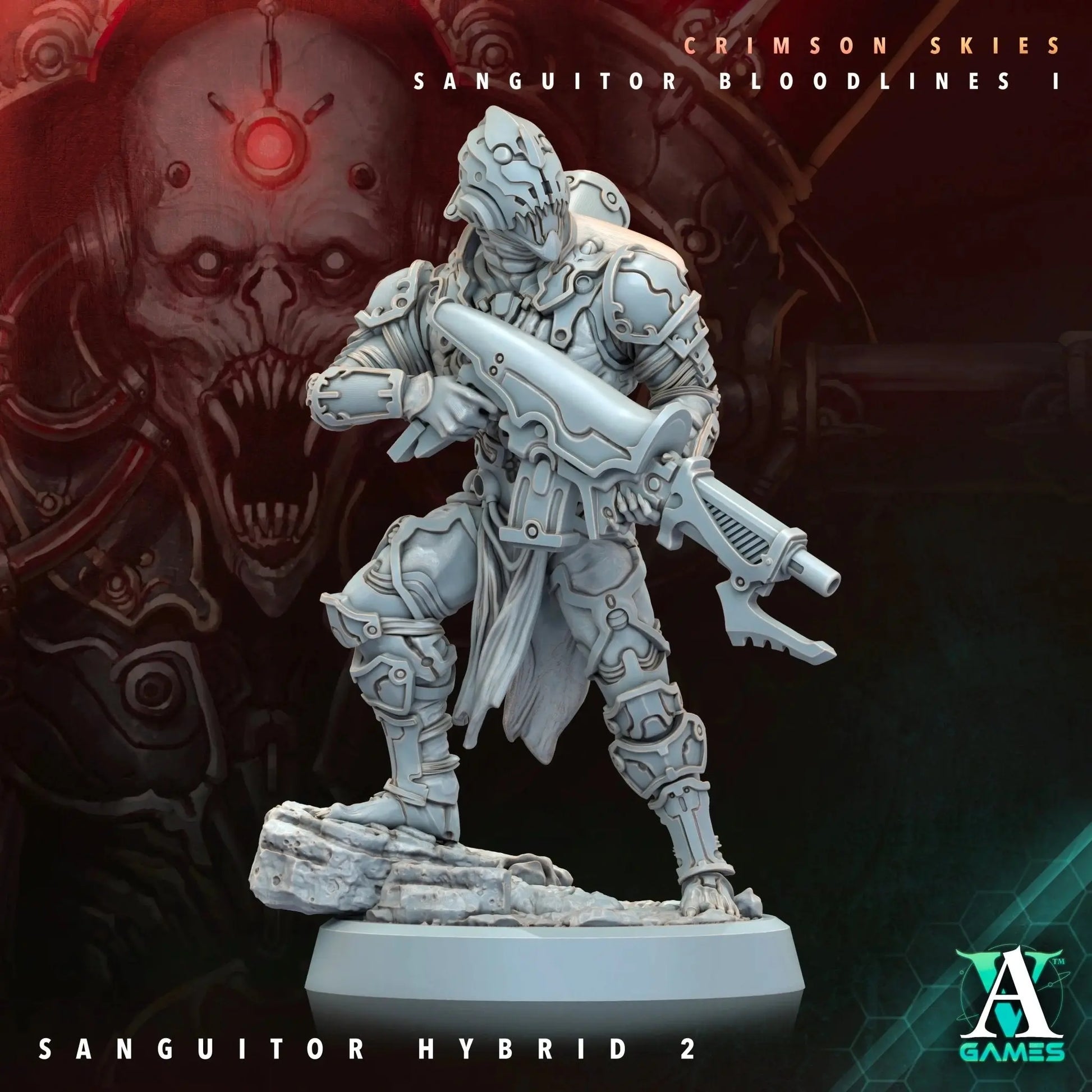 Sanguitor Bloodlords - Sanguitor Bloodlines - STL Bundle - Archvillain Games