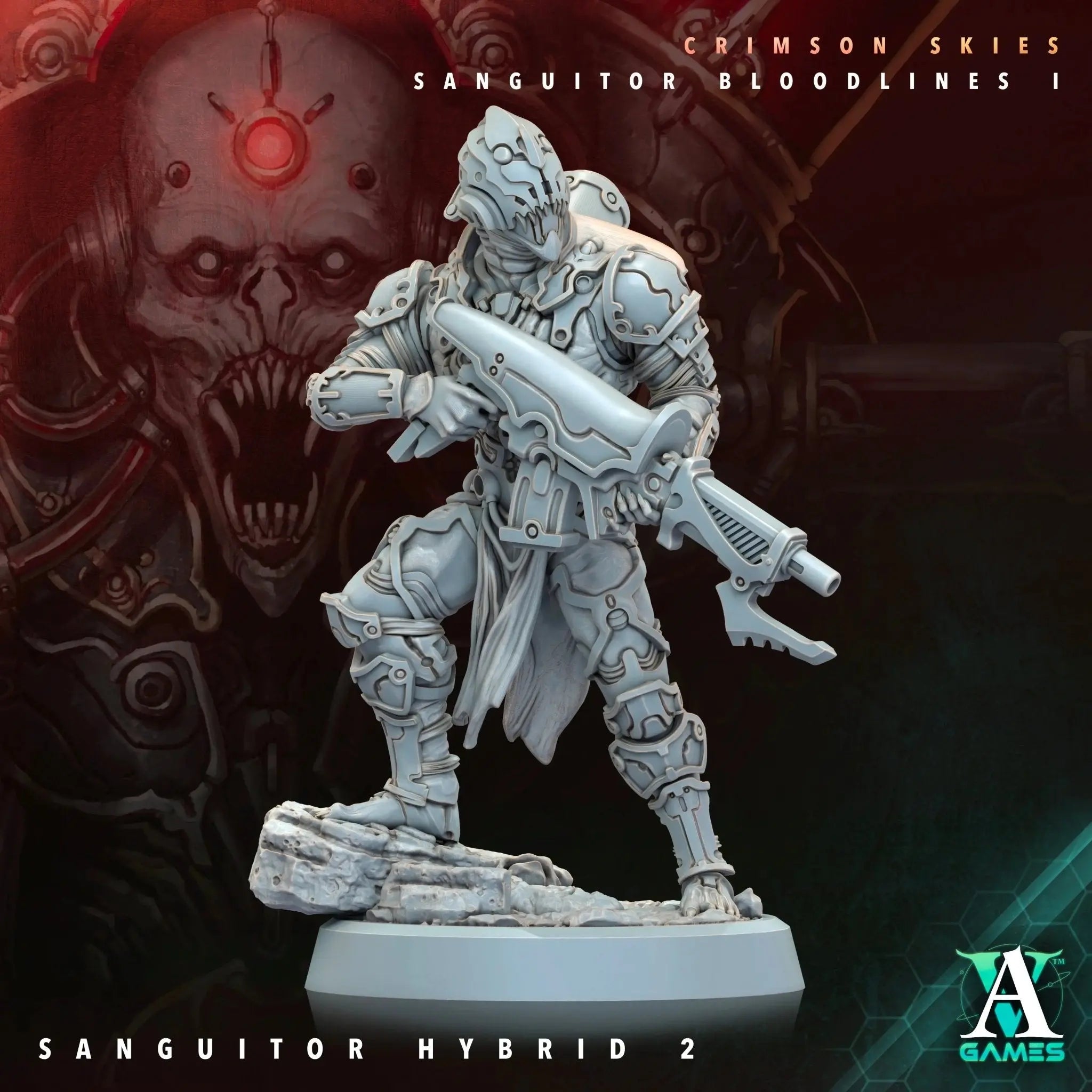 Sanguitor Bloodlords - Sanguitor Bloodlines - STL Bundle - Archvillain Games