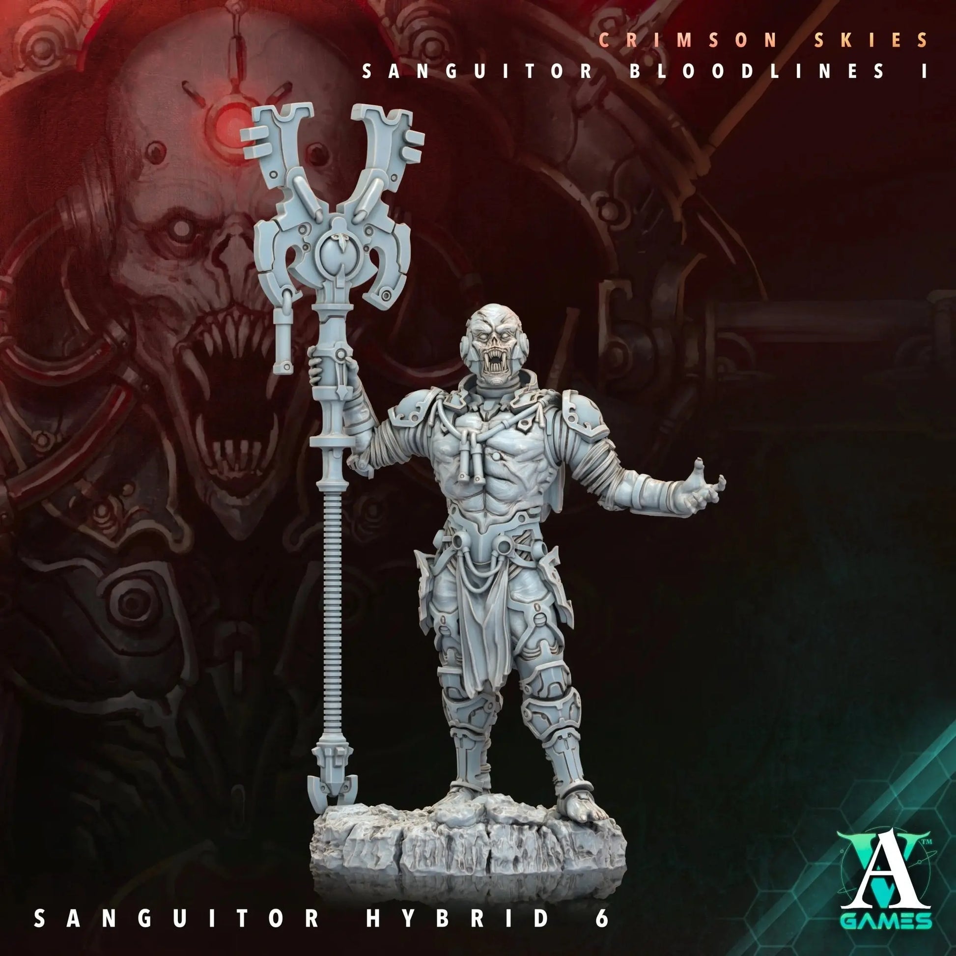Sanguitor Bloodlords - Sanguitor Bloodlines - STL Bundle - Archvillain Games