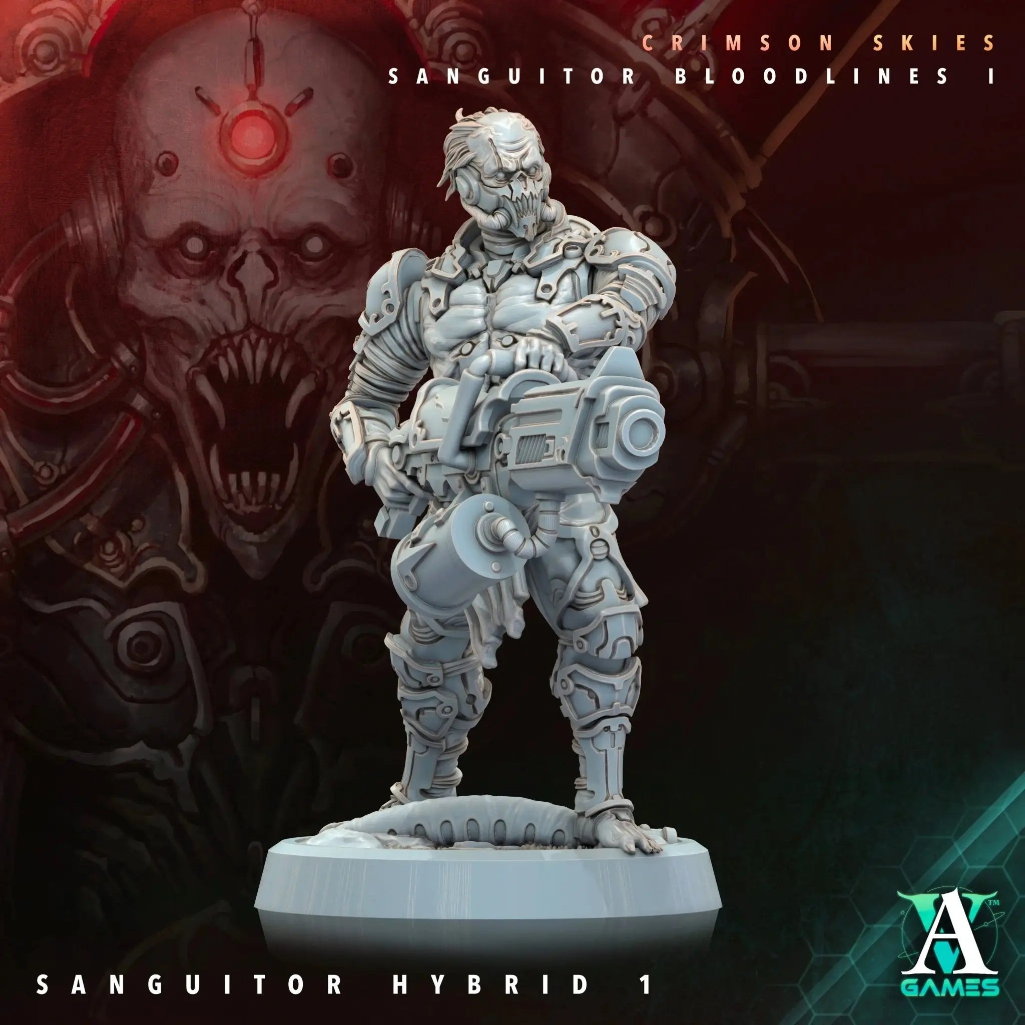 Sanguitor Bloodlords - Sanguitor Bloodlines - STL Bundle - Archvillain Games