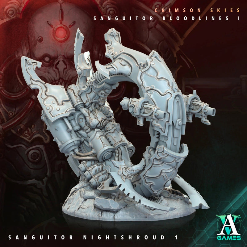 Sanguitor Bloodlords - Sanguitor Bloodlines - STL Bundle - Archvillain Games